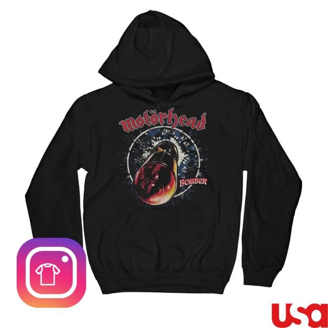 Official Bomber Burst T-Shirt,Hoodie,Sweatshirt Imotorhead Merch Store