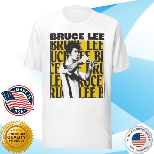 Official Bruce Lee Merch Bruce Lee Repeat Funny Shirt