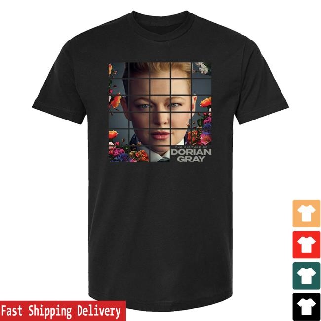 The Broadway Store Dorian Gray Sarah Snook Grid Long Sleeve Shirt The Broadway Store Dorian Gray Sarah Snook Grid Tee Shirt