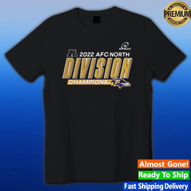 Baltimore Ravens 2022 Afc North Division Champions Hoodie