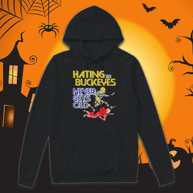 Official Michigan Hating The Buckeyes Never Gets Old T- shirt Official Michigan Hating The Buckeyes Never Gets Old Sweater
