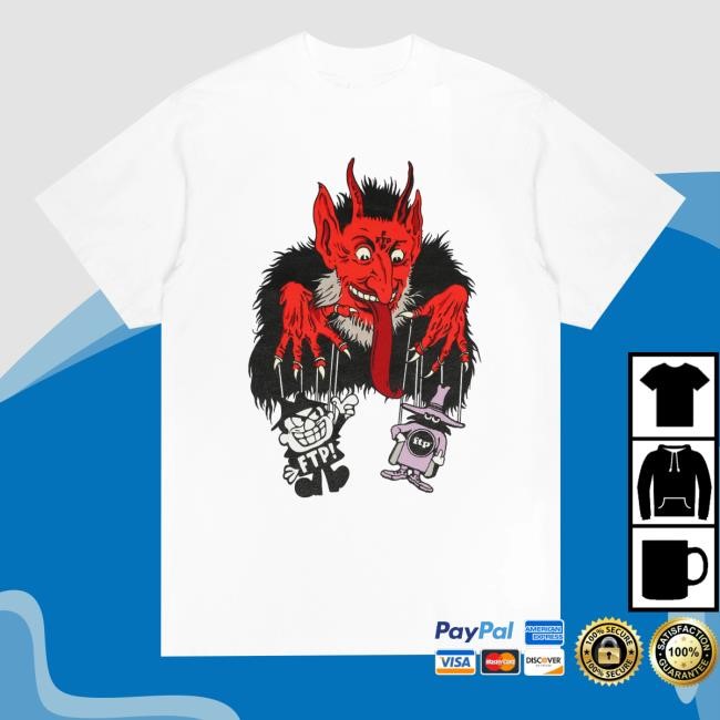 Fuck The Population Store Shop Merch Official Krampus Long Sleeve Shirt
