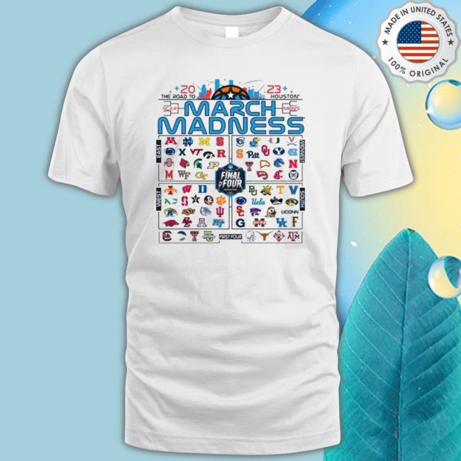 2023 The Road To Houston March Madness Ncaa Men’S Final Four Sweatshirt