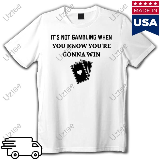 Degenerated Clothing It's Not Gambling When You Know You're Gonna Win Hoodie Sweatshirt