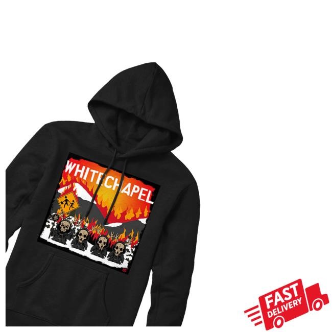 white chapel band merch shop Store Park Black Hoodie