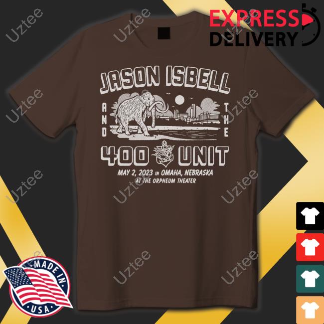 Jason Isbell And The 400 Unit May 2 2023 In Omaha Nebraska Sweatshirt Jason Isbell And The 400 Unit May 2 2023 In Omaha Nebraska Shirt