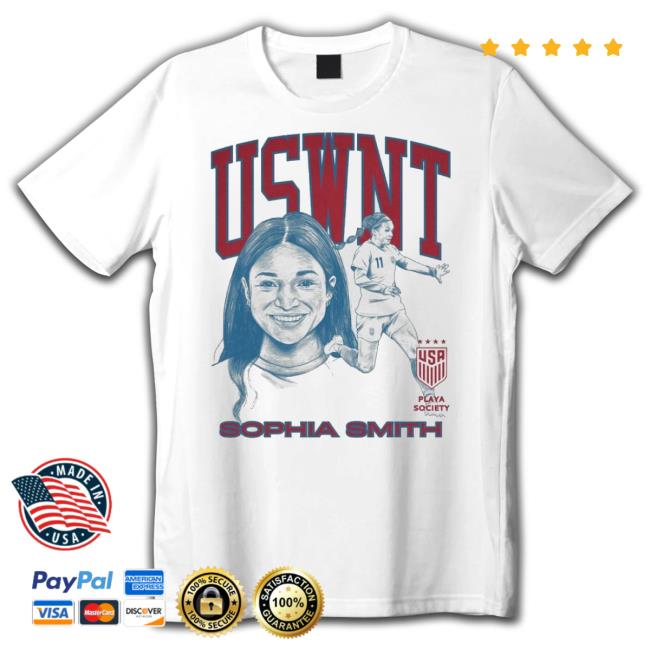Official Playa Society Uswnt Sophia Smith Shirt