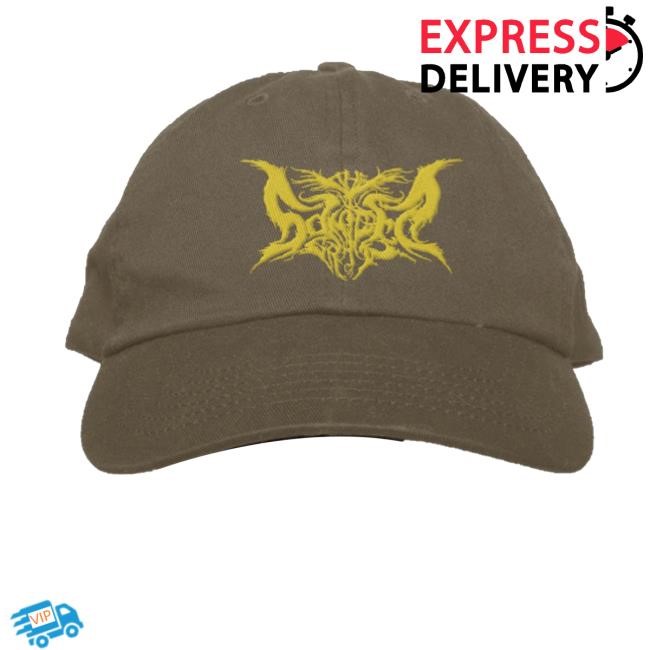Waxvessel Merch The Sawtooth Grin Brown Dad Hat