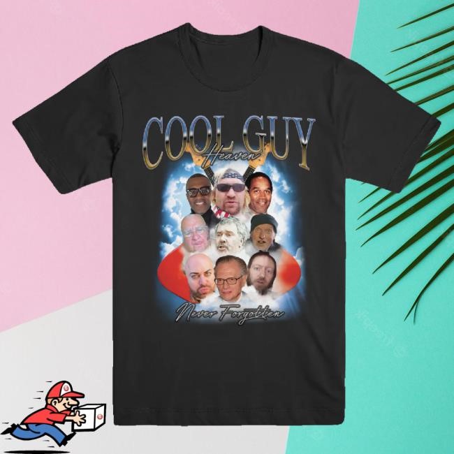 Cool Guy Heaven Bootleg Classic Shirt Black