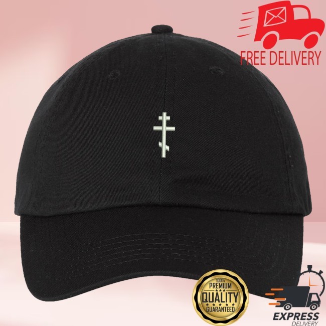 Official Rtvl Merch Ritual Print Company Holyname Three Bar Cross Father Bucket Hat