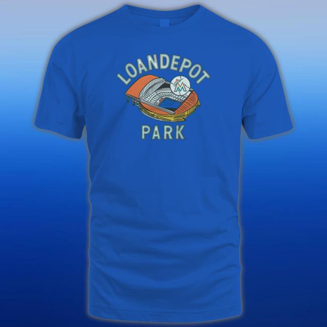 Miami Marlins Loandepot Park Tee Shirt
