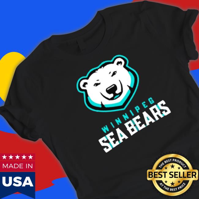 2023 Winnipeg Sea Bears Logo Tee
