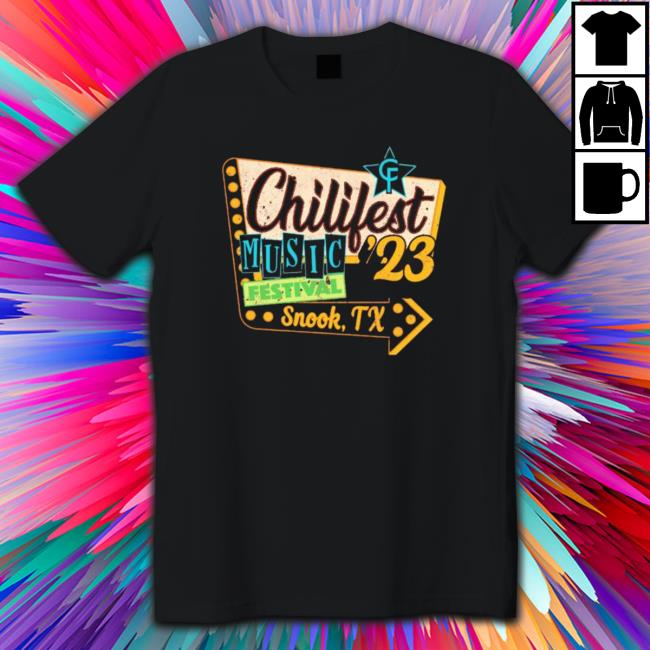 2023 Chilifest Sign Music Festival Shirts