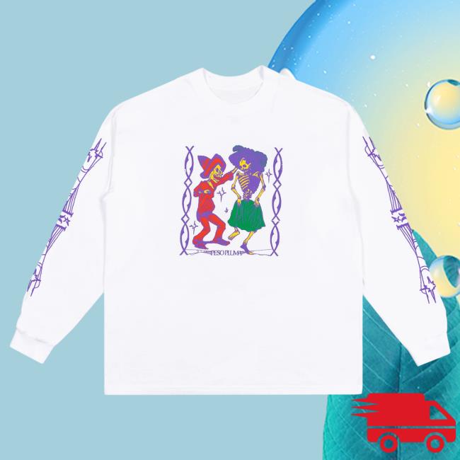 Official Spotify Capsule Store Merch Peso Pluma Calacas Bailando LS Tee SpotifyCapsuleStore PesoPluma Shop