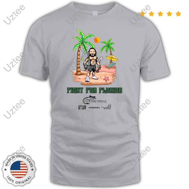 Clay Guida Fight For Florida Gillz And Thrillz With Guida Shirts