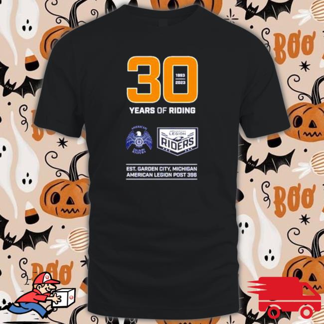 30 Years Of Riding American Legion Riders shirt, hoodie, tank top, sweater and long sleeve t-shirt