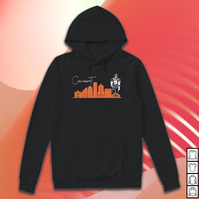 Joe Burrow Cincinnati City 2022 Tee Shirt