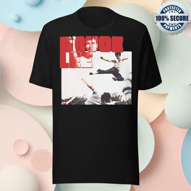 Trending Bruce Lee Merch Bl Big Kick Sweatshirt
