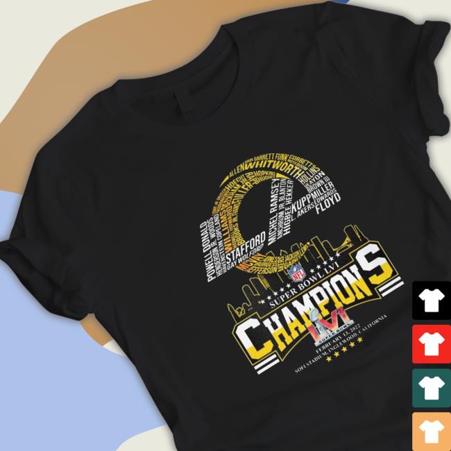 Los Angeles Rams Super Bowl Lvi Champions 2022 Classic Shirt