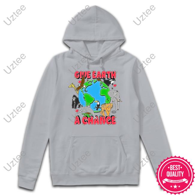 Give Earth A Chance Tee Shirts Chnge Merch Chnge Merch Give Earth A Chance Tee Shirt