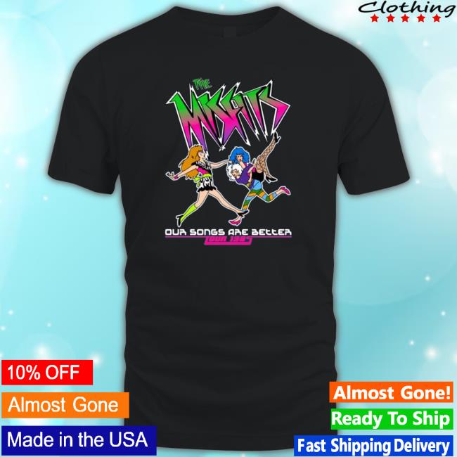 The Misfits Tour 1985 Our Songs Are Better shirt