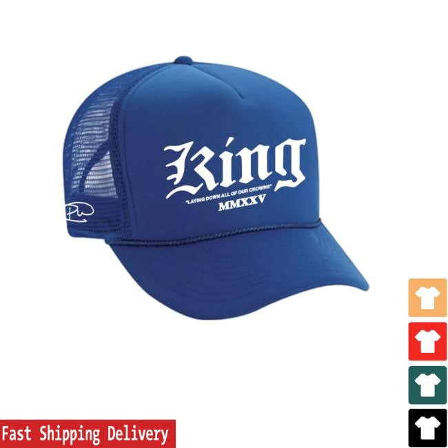 Phil Wickham Merch Store Shop The King Is In The Room Trucker Hat