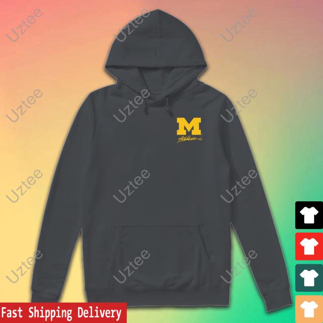 The Mden Merch Valiant University of Michigan Football Blake Corum Lightning T Shirt