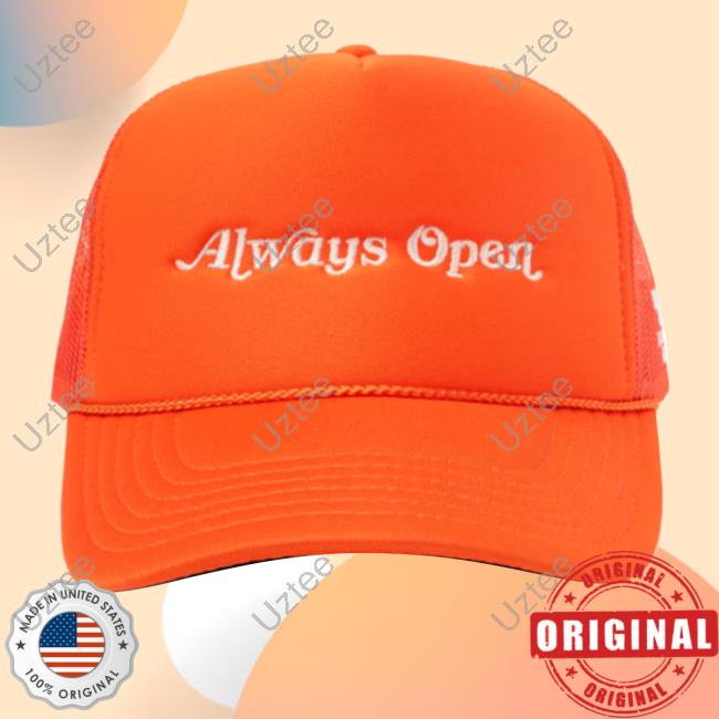 Official 7Collection Merch Shop Always Open Hat Cap