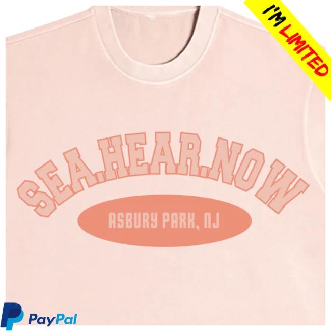 Sea Hear Now Festival Merch Sea Hear Now Collegiate Sweatshirt