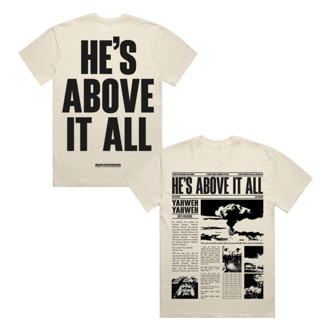 He's Above It All Tank Top Mercy Culture Merch Store