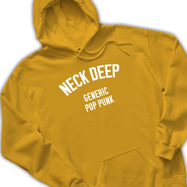 Neck Deep Generic Pop Punk T-Shirt