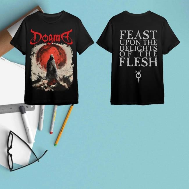 Downright Merch Dogma The Crimson Ascendant Hoodie Sweatshirt