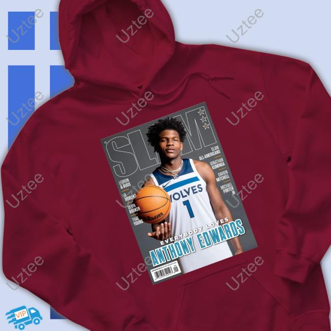 Slamgoods Store Slam Cover Anthony Edwards Shirts