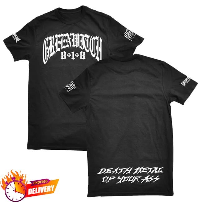 Official Closed Casket Activities Merch Greenwich 818 T-Shirt