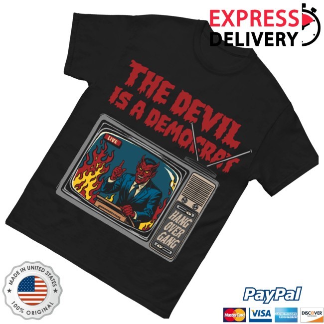 The Devil Is A Democrat Breaking News Tee