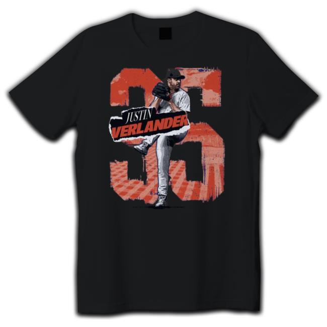 Justin Verlander 35 New York Mets Rough shirt