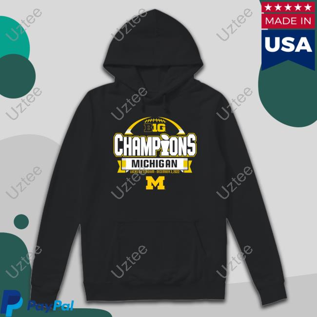 Michigan Big 10 Championship T Shirt Michigan Big 10 Championship Shirt