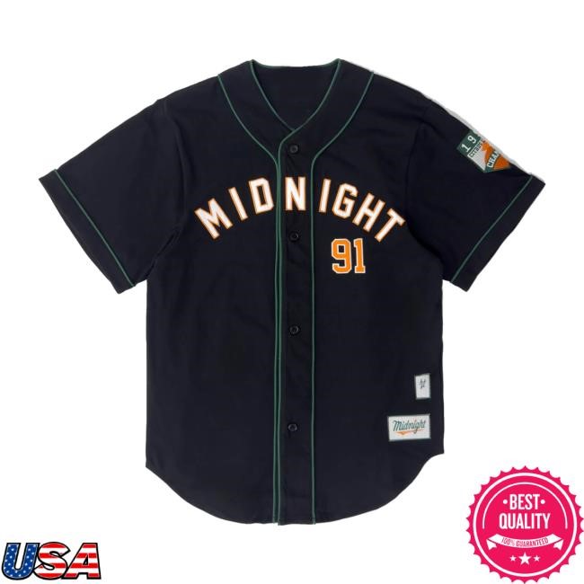 Midnight Organic Merch Store Citrus League Baseball Jersey Shirts