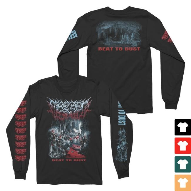 Official Nightshiftmerch Store Frozen Soul Beat To Dust Long Sleeve Shirt
