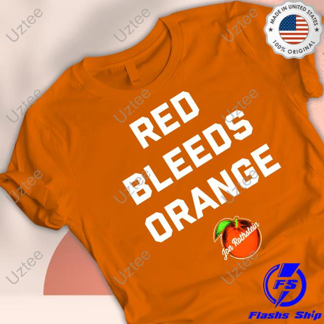 Collegehoops Red Bleeds Orange Shirts
