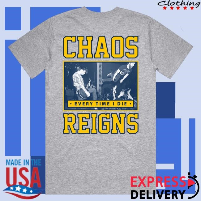 Official Etid Store Merch Chaos Reigns Unisex Sweatshirt