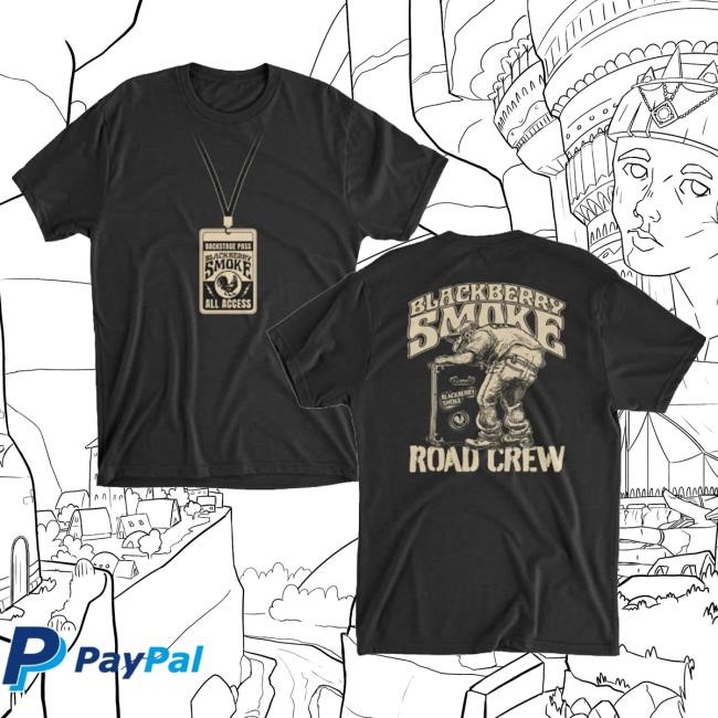 Official Blackberry Smoke Merch Road Crew Appreciation t-shirt, hoodie, tank top, sweater and long sleeve t-shirt