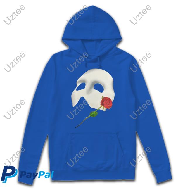 The Phantom Of The Opera '88 Mask & Rose Shirt