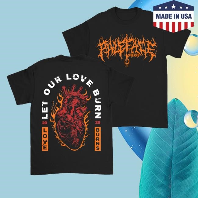Downright Merch Paleface Swiss Love Burns Hoodie