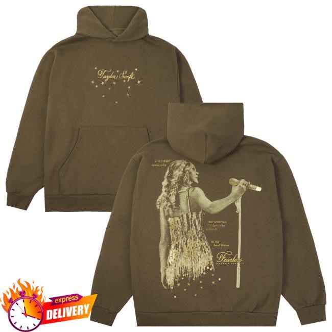 Taylor Swift Merch Store Fearless (Taylor's Version) Dance In A Storm Shirt