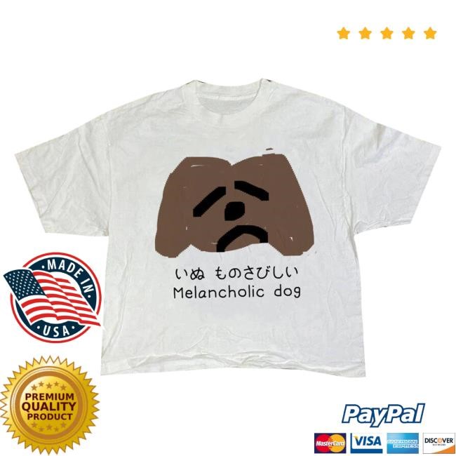 Kikillopieces Merch Melancholic Dog Sweater Kikillopieces Merch Melancholic Dog Hoodie