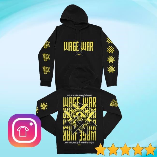 Wage War Merch Store Mmxxiv Hoodie (Black) T-Shirt