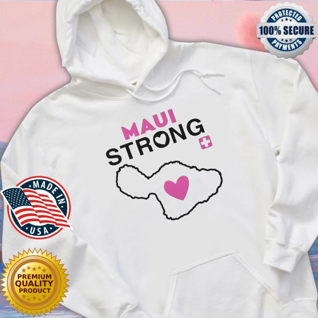 Official Pray For Hawaii Maui Shirt Vintage Maui Strong Hawaii Retro Sweatshirt