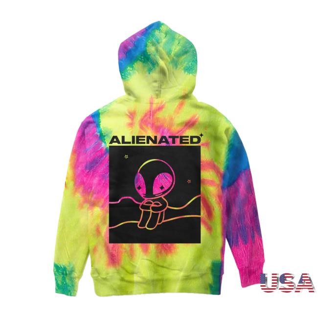 Dream Clothing Hq Store Alienated Tie-Dye Crewneck Sweatshirt