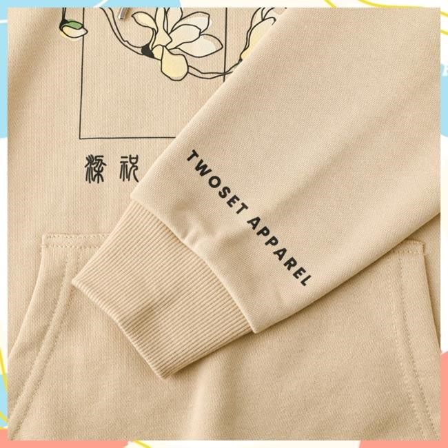 Twoset Apparel Store Butterfly Lovers Hooded Sweatshirt